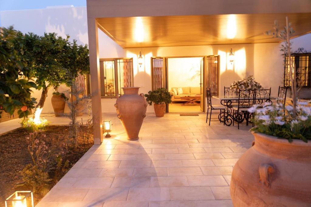Cretan Rhapsody - Rustick Villa In Siva Sívas 外观 照片
